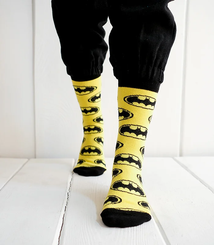 Batman Desenli Çorap Batman Desenli Çorap