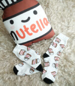 Nutella Desenli Çorap