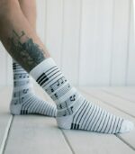 nota desenli çorap