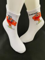 Darwin Watterson desenli tenis çorap2