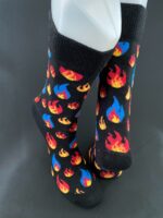 alev desenli soket çorap1