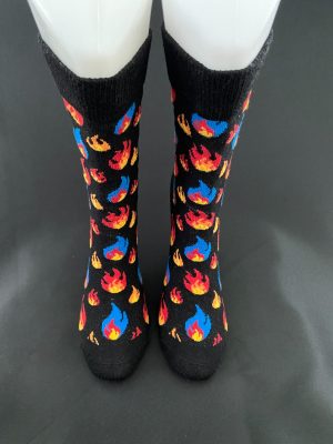 alev desenli soket çorap2