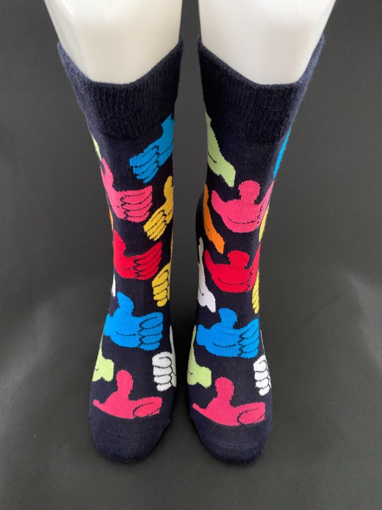 okey desenli soket çorap